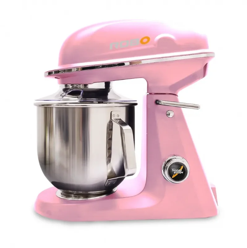 Réduction Batteur mélangeur professionnel coloris rose 7 litres 540 tours/min - robo