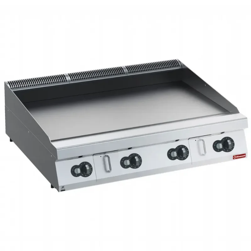 Remise Plaque de cuisson gaz à poser hp plaque lisse nitro chrome