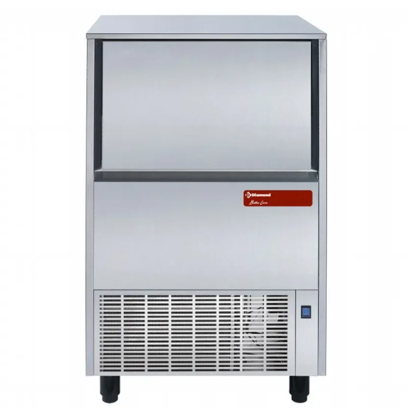 Machine à glaçons creux 55 kg avec réserve 30 kg Expédition Rapide