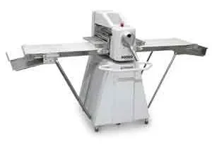 Achat Immédiat Laminoir professionnel inox avec tables relevables - largeur tapis 475 mm
