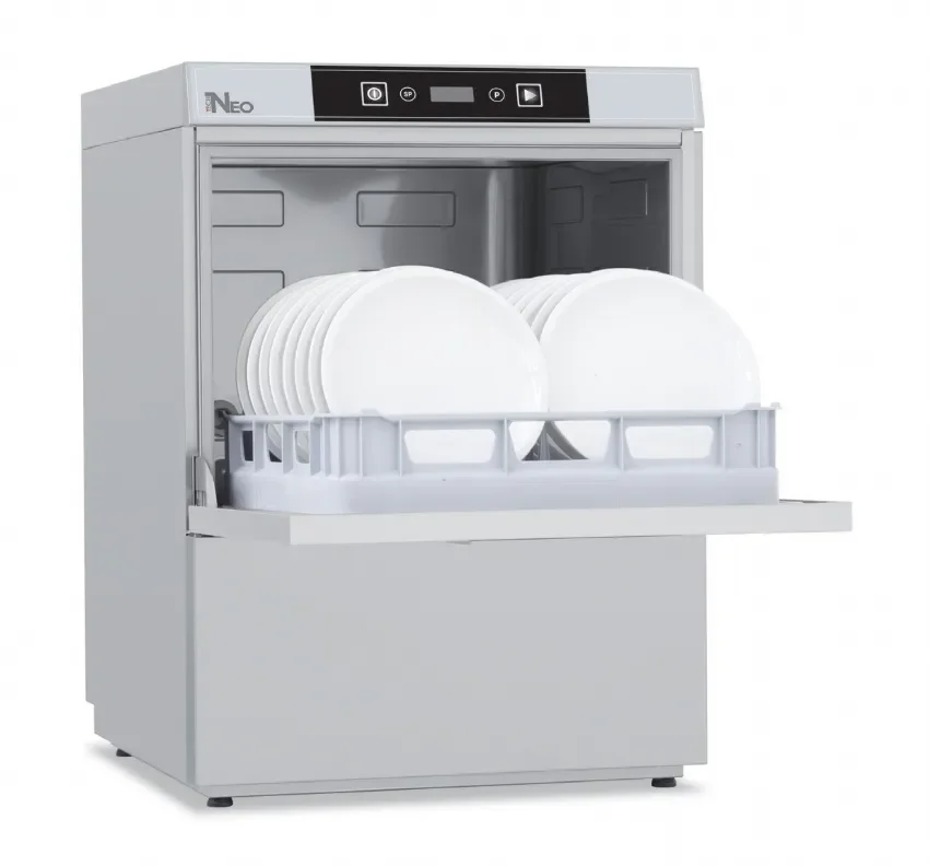 Promotion Saisonnière Lave-vaisselle professionnel avec adoucisseur 15 litres - panier 500x500 mm