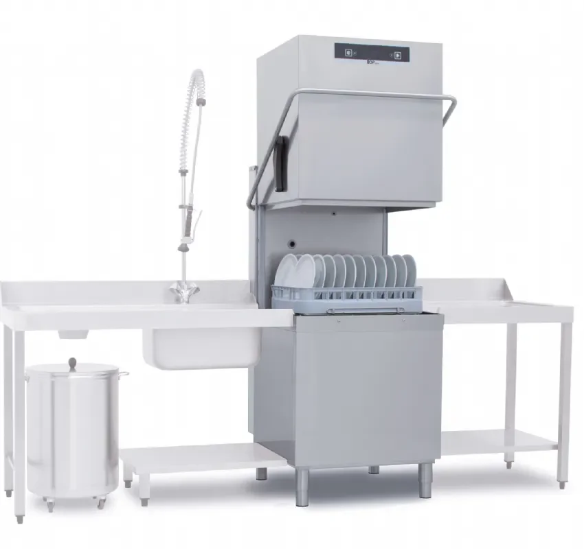 Lave-vaisselle professionnel avec adoucisseur 30 litres - panier 600x500 mm Promotion Saisonnière