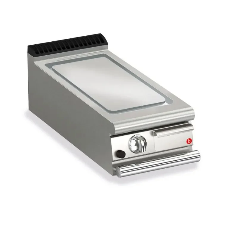 Plancha gaz à poser largeur 400 mm avec 1 plaque lisse - 305x490 mm Meilleur Choix