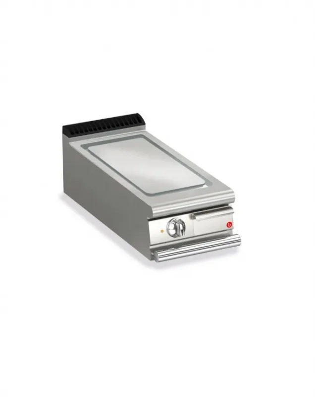 Plancha électrique à poser avec 1 plaque lisse 305x490 mm - 400x700x250 mm Produit De Marque