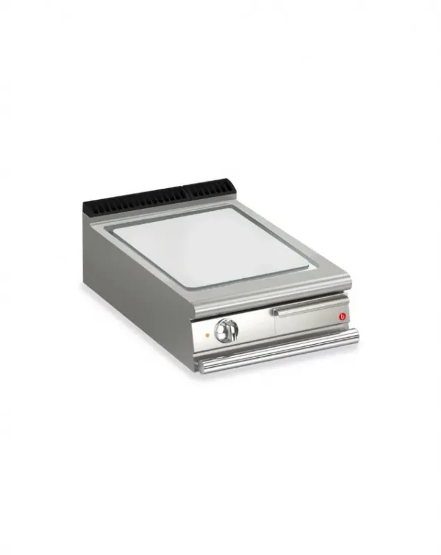 Solde Plancha électrique à poser largeur 600 mm avec 1 plaque lisse de 505x490 mm