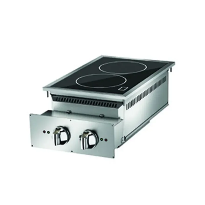 Dernier Modèle Plaque de cuisson à induction avec 2 zones de chauffe - 400x900x250 mm