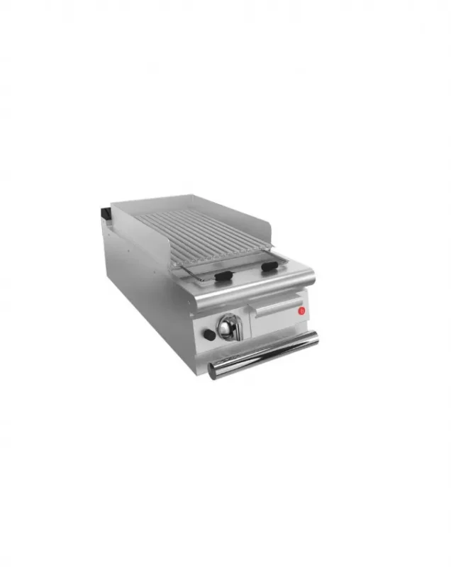 Expédition Rapide Plaque à snacker gaz à poser pour viande et poisson avec 1 plaque - 390x490 mm