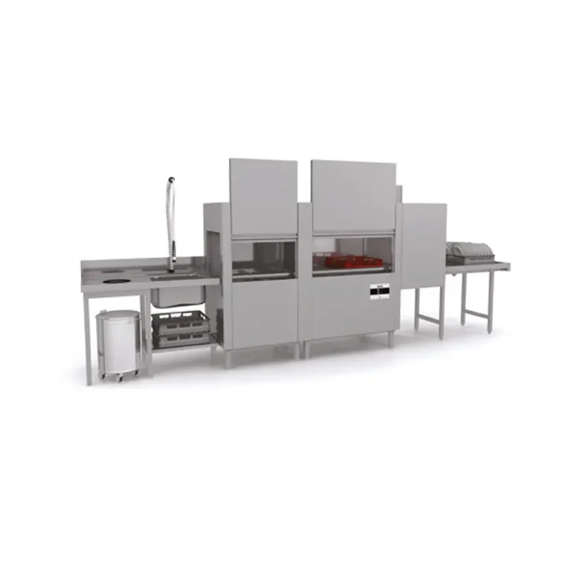 Acheter Direct Lave-vaisselle professionnel à avancement automatique panier 500x500 mm - sortie à gauche