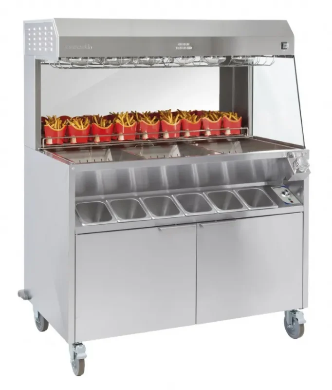 Pas Cher Poste de salage double chauffe monophasé - puissance 1,5 kw et 1,2 kw