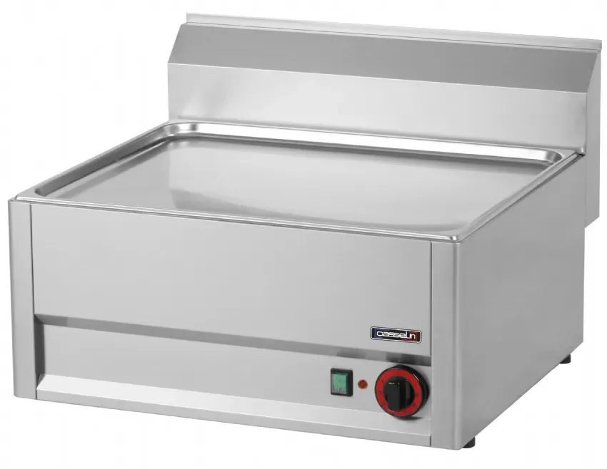 Plan de travail chauffant inox avec dosseret monophasé puissance 700 w Promotion Saisonnière
