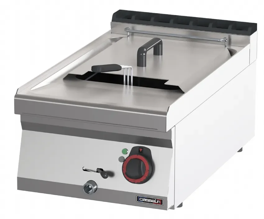 Friteuse électrique à poser triphasée commandes mécaniques avec cuve 13 l puissance 12,5 kw Prix Bas