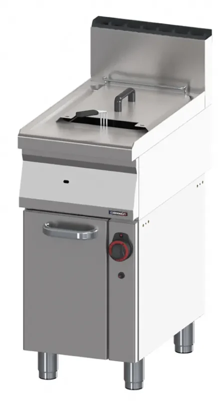 Soldes Friteuse gaz sur soubassement avec cuve 15 litres température 190°c puissance 12 kw