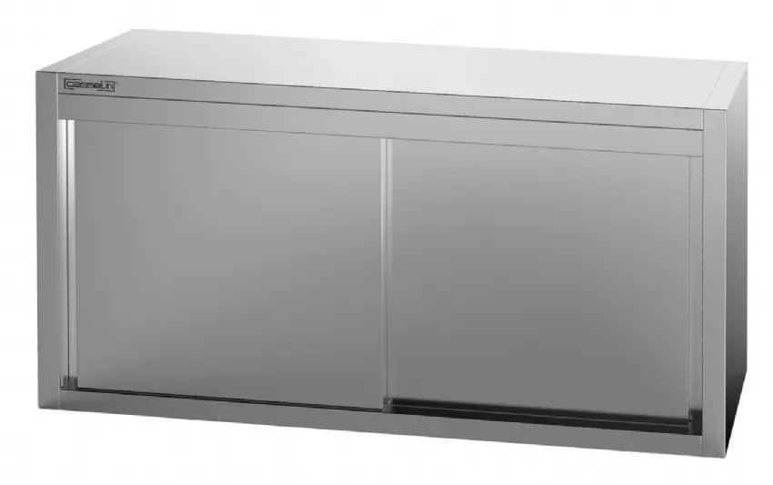 Produit De Marque Armoire murale inox avec 2 portes coulissantes - longueur 1400mm