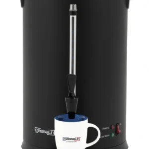 Achat Immédiat Percolateur à café noir mat double paroi avec capacité 15 l puissance 1650 w