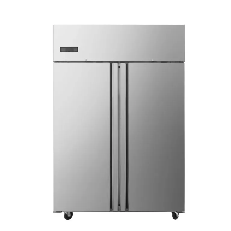 Armoire professionnelle réfrigérée négative tropicalisée en inox avec 2 portes 1090 litres Nouveauté