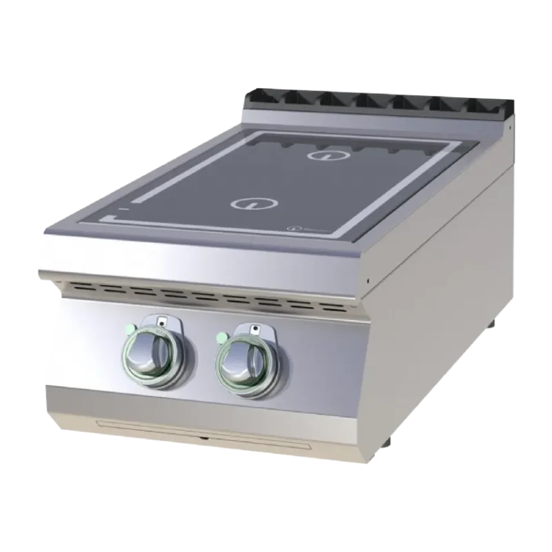 Nouvelle Collection Cuisinière de restauration pro 2 feux à induction