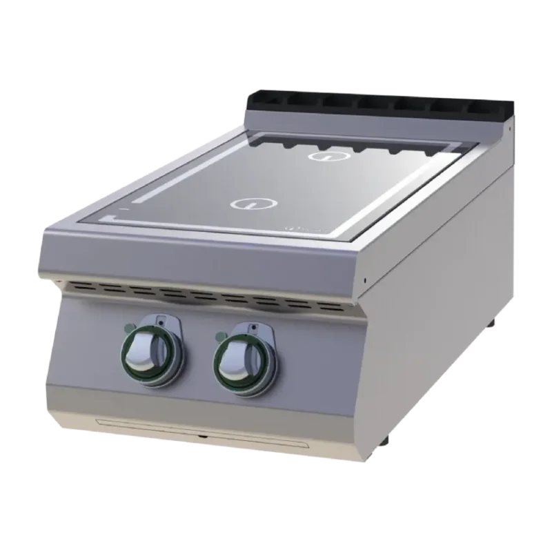 Cuisinière de restauration pro à poser 2 feux à induction 5kw chacun Bon Plan