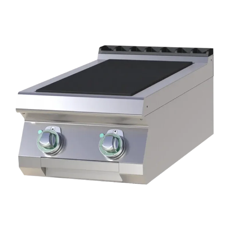 Cuisinière de restauration électriquepro à poser 2 feux2,5kw chacun Seulement Aujourd’hui