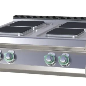 Acheter Direct Cuisinière de restauration électrique pro à poser 4 feux carrés 2,6kw chacun
