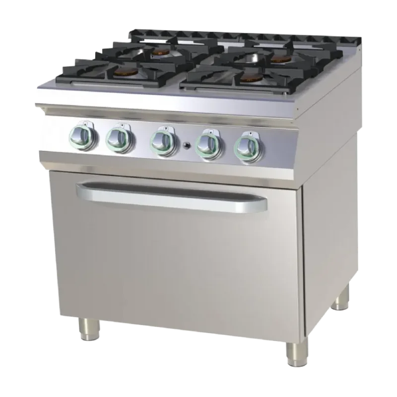 Offre Exclusive Fourneau pro 4 feux à gaz sur four à gazgn2/1