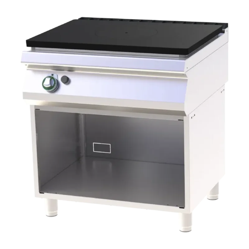 Cuisinière de restauration pro 1 feux coup de feu à gazsur armoire ouverte Expédié Aujourd’hui