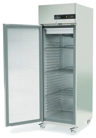 Armoire gn2/1 en inox 1 porte pleine -2/+8 °c 645 l - 660x850x2130 mm Offre Du Jour