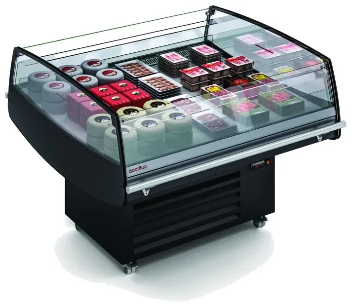 Quantité Limitée Ilot libre-service boucherie 3m1 - 1250x1203x971 mm