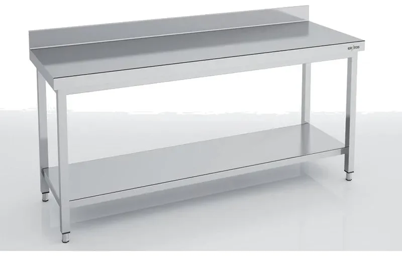 Table adossée inox - 1000x800x850 mm Commander Maintenant