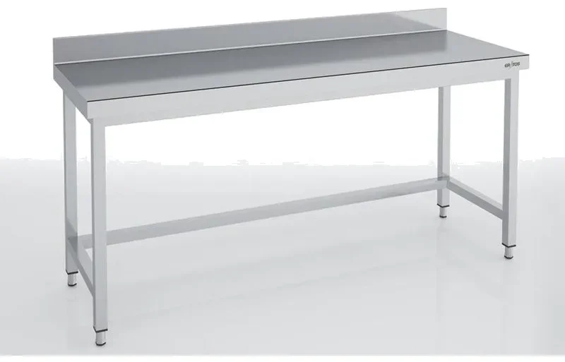 Table adossée inox - 1000x800x850 mm Solde