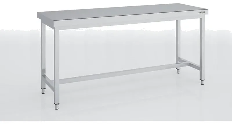Table centrale inox - 1500x800x850 mm Expédition Rapide