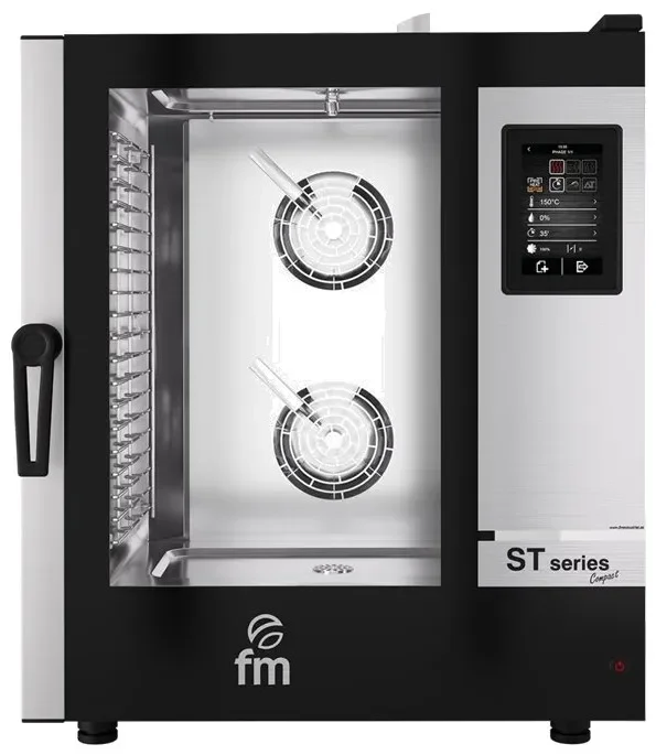 Four mixte à injection de vapeur 19 x gn 1/1 avec options - 720x620x890 mm Prix Promo