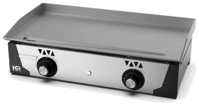 Plancha à gaz à poser professionnelle 9,6 kw - 800x475x227 mm Réduction