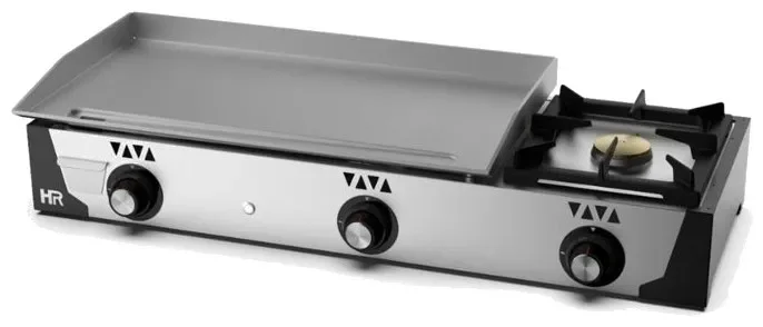 Plancha à gaz à poser professionnelle 12,9 kw - 1130x475x227 mm Achat Immédiat