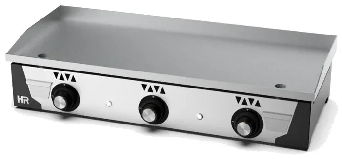 Plancha à gaz à poser professionnelle 12 kw - 1130x475x227 mm Solde