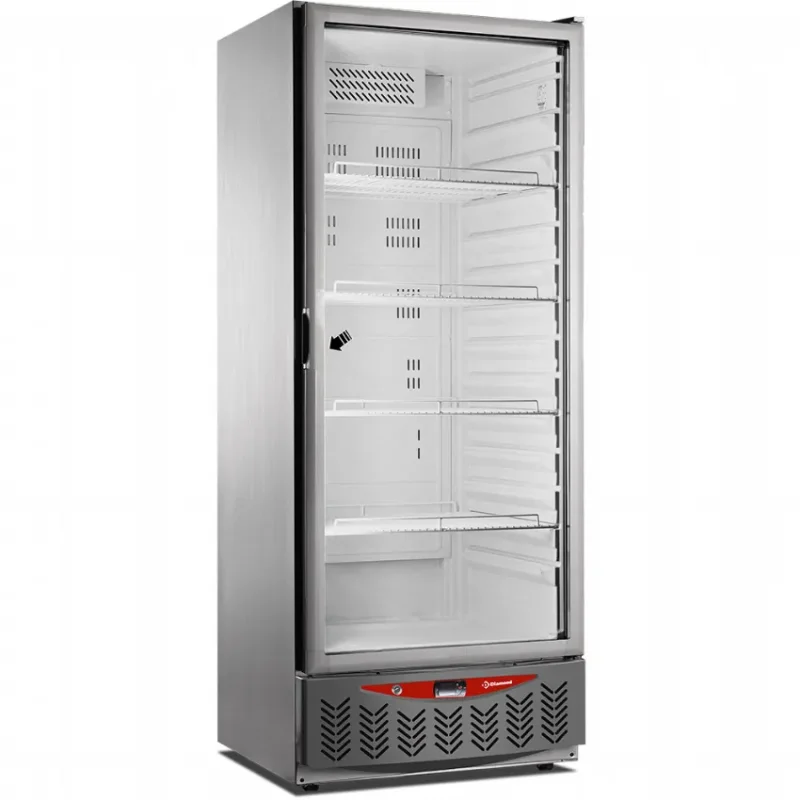 Achetez Aujourd’hui Réfrigérateur ventilé avec porte vitrée - 525l - gn 2/1+600x400 - acier inox