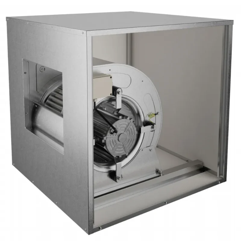 Ventilateur centrifuge avec caisson isolé - 600x600x600 mm Vente Flash
