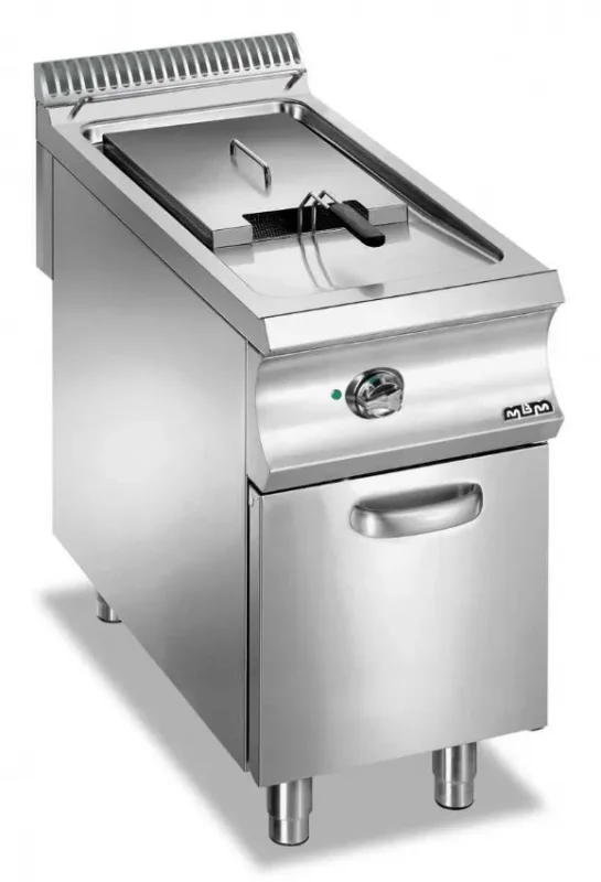 Commander Vite Friteuse électrique pro avec 1 cuve 20 litres - 400x900x850 mm