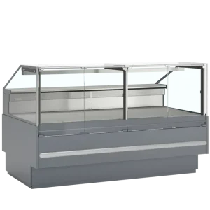 Achat Immédiat Vitrine réfrigérée professionnelle d'exposition pour boucherie de profondeur de 825 mm - 3m1