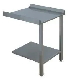 Table d'entrée ou de sortie lisse sans dosseret- 700x600x850 mm Bon Marché