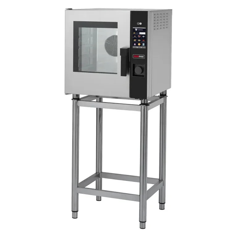 Populaire Four à convection profesionnel électrique 5 gn2/3 48kw à injection tactile lavage auto porte gauche