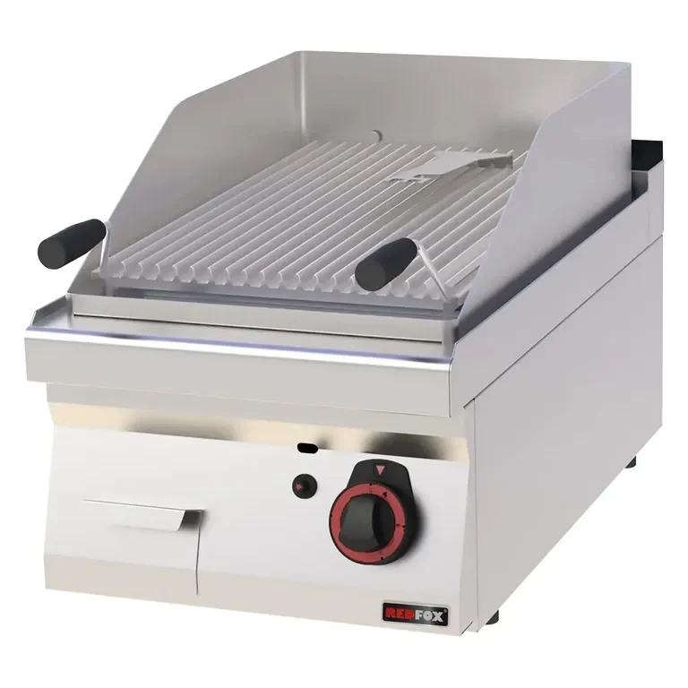 Seulement Aujourd’hui Grill pierre de lave professionnel à gaz 52x36 cm à poser
