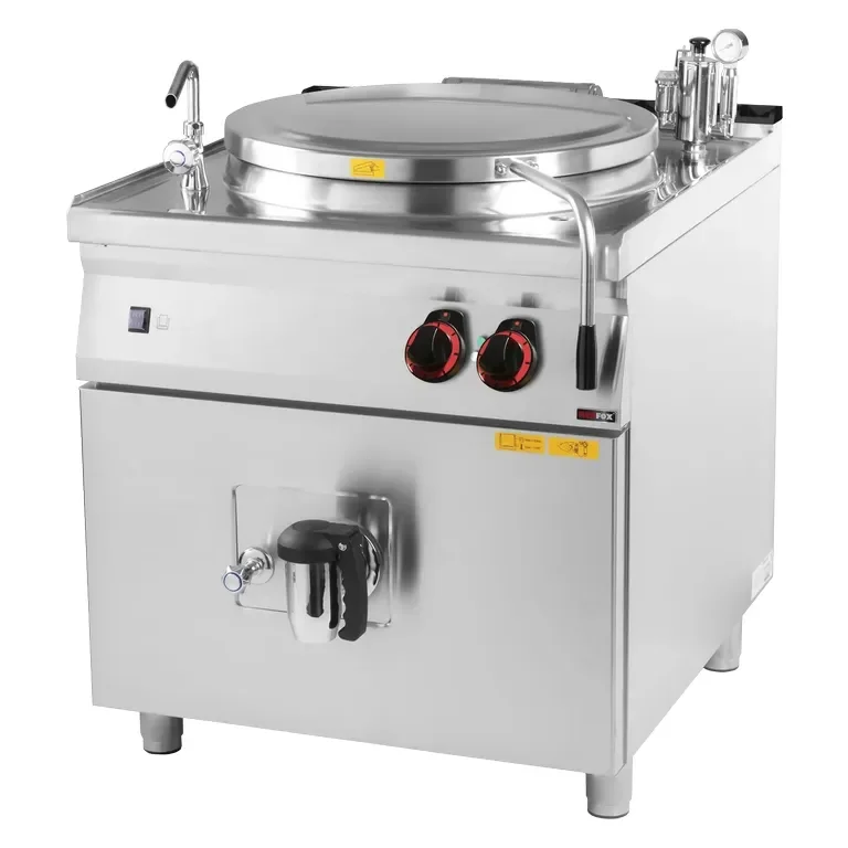Marmite professionnelle électrique à chauffage indirect 150 l Produit De Marque