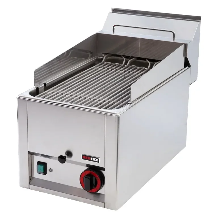 Usine Directe Grill à eau professionnel chauffage direct monophasé 31x48 cm à poser