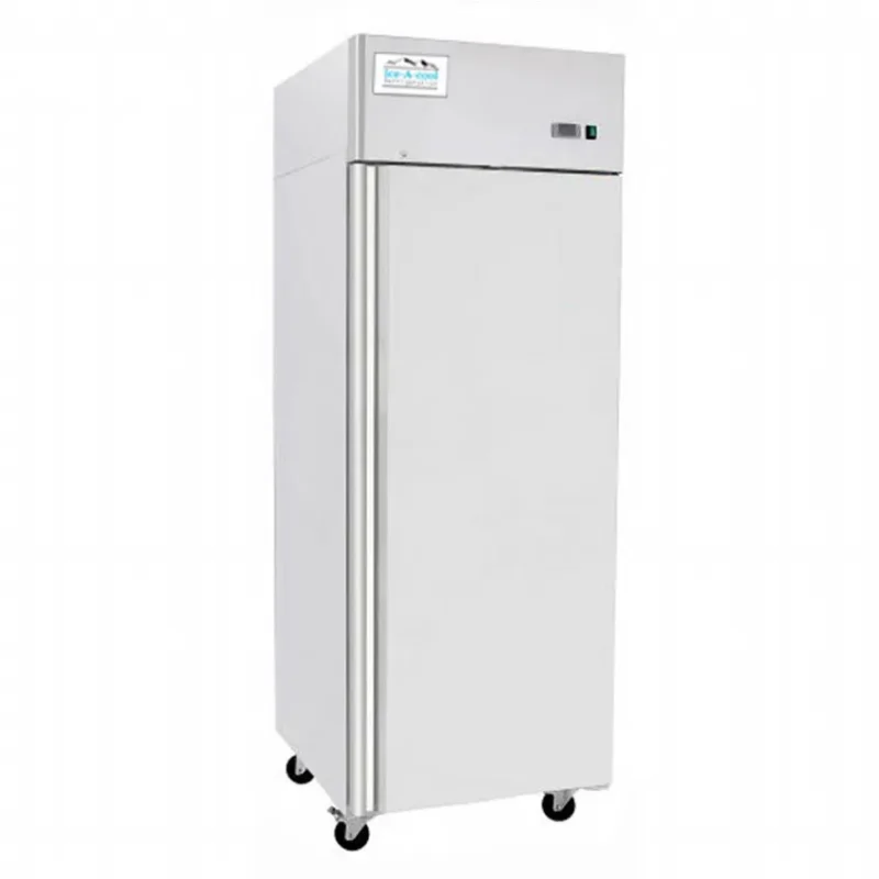 Dernière Chance Armoire réfrigérée positive porte pleine gn2/1 & 600x400 - 730 x 800 x 2065 mm