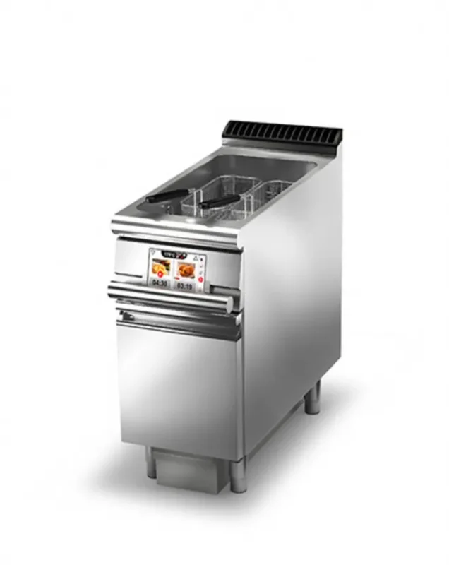 Prix Choc Friteuse sur coffre professionnelle électrique - 22l -400x900x870