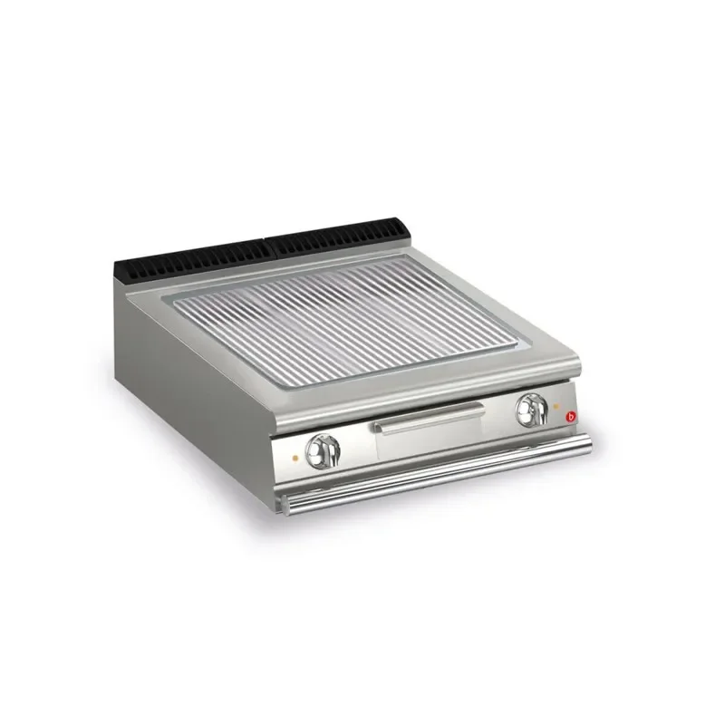 Plancha professionnelle électrique chrome rainurée705x660 Achetez Aujourd’hui