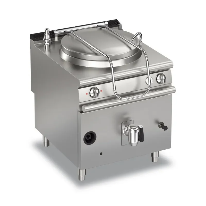 Commande En Gros Marmite cuisine professionnelle gaz avec autoclave chauffe indirecte - 150l