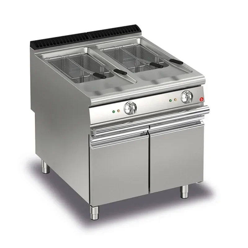 Nouvel Arrivage Friteuse à gaz professionnelle sur coffre - 23lx2