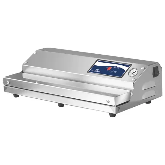 Machine sous vide à aspiration externe inox à poser avec soudure 400 mm Produit De Marque