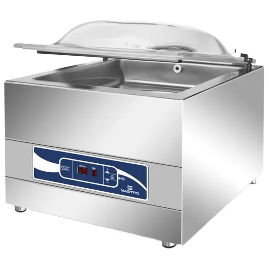 Machine sous vide à cloche inox à poser avec soudure 350 mm et 10 m³/h Commander Maintenant